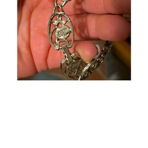 Avon Silver Filigree Bracelet vintage